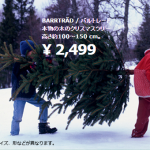 IKEA　もみの木